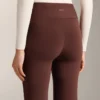 Calças Bootcut sem costuras, de cintura alta e superquentes
