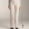 Calças Bootcut sem costuras, de cintura alta e superquentes