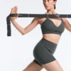 Calças curtas Comfortlux de cintura alta com 10 cm Calças curtas Comfortlux de cintura alta com 10 cm