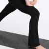 Calças Evermove de cintura alta e corte largo Calças Evermove de cintura alta e corte largo