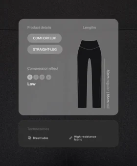 Calças Retas de Grávida Comfortlux