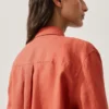 Camisas 100% linho com bolsos Camisas 100% linho com bolsos