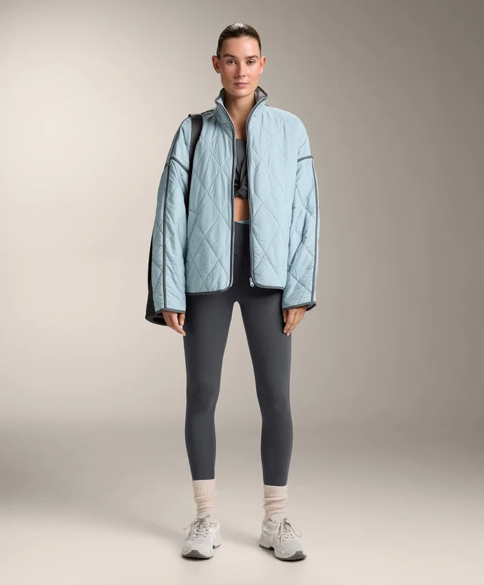 Camisas cruzadas em malha canelada de mistura de algodão Camisas cruzadas em malha canelada de mistura de algodão