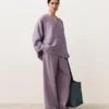 Camisas de caftan 100% linho Camisas de caftan 100% linho