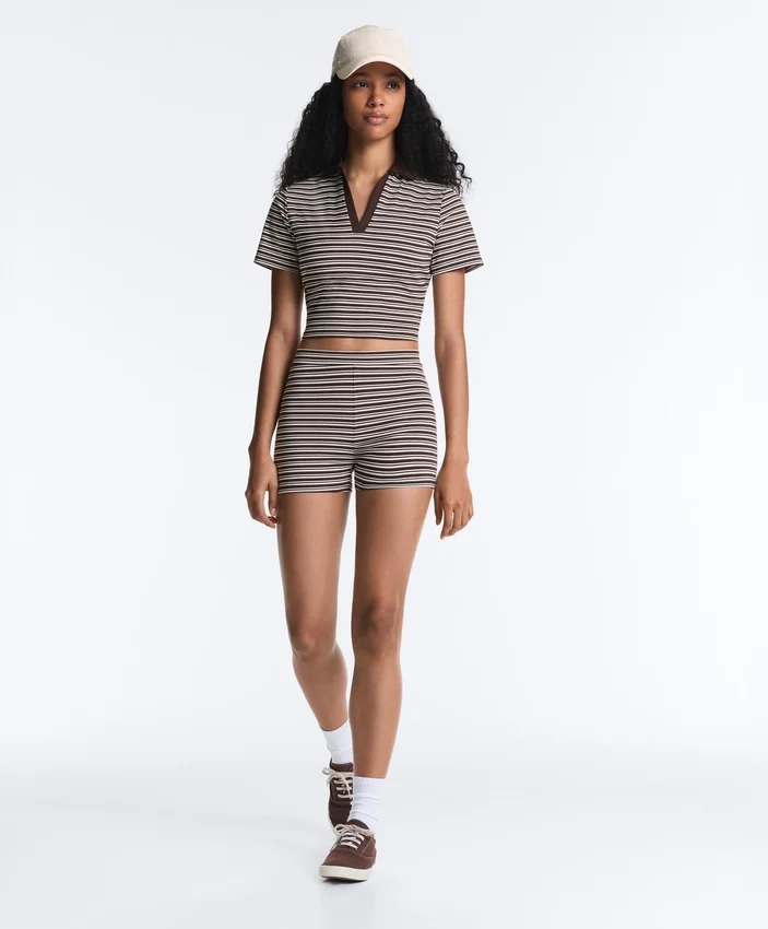 Camisas de calções de manga curta às riscas Comfortlux Camisas de calções de manga curta às riscas Comfortlux