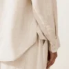 Camisas de corte descontraído em 100% linho Camisas de corte descontraído em 100% linho