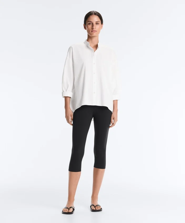Camisas de gola alta 100% algodão Camisas de gola alta 100% algodão