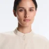 Camisas de gola alta 100% algodão Camisas de gola alta 100% algodão