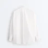Camisas de gola alta 100% algodão Camisas de gola alta 100% algodão