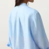 Camisas de gola alta 100% linho