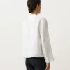 Camisas de gola alta 100% linho