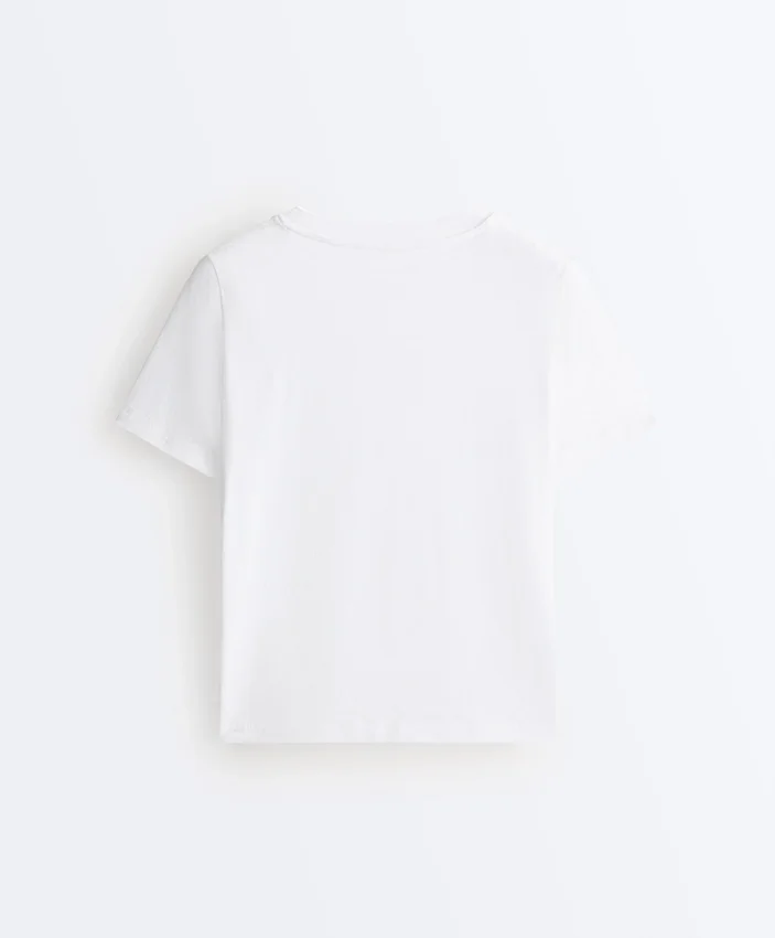 Camisas de manga curta em mistura de algodão, corte regular Camisas de manga curta em mistura de algodão, corte regular