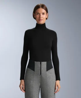 Camisas interiores sem costuras em lã merino