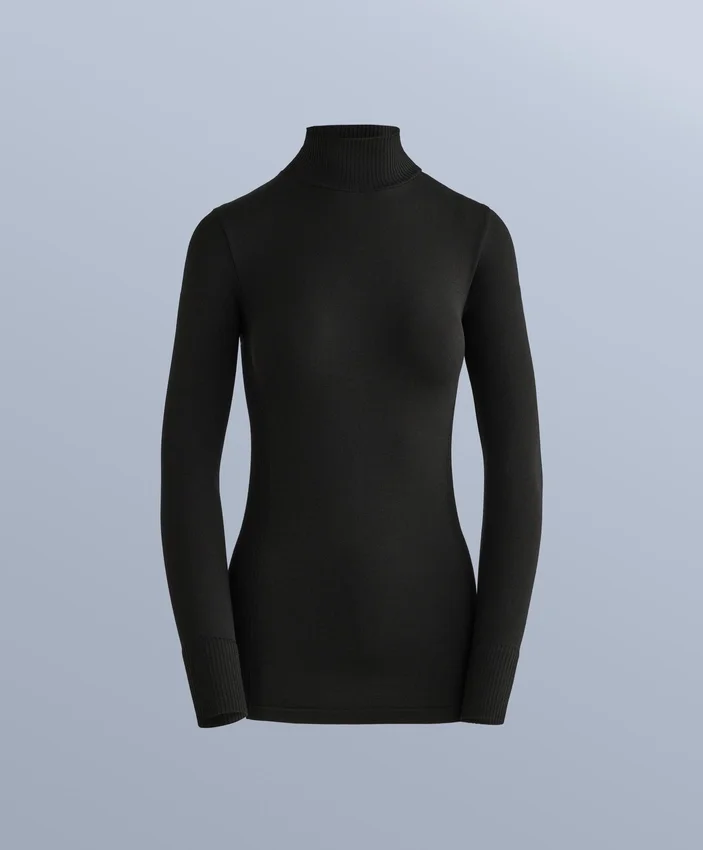 Camisas interiores sem costuras em lã merino Camisas interiores sem costuras em lã merino