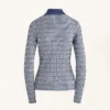 Camisas interiores térmicas sem costuras com padrão geométrico Camisas interiores térmicas sem costuras com padrão geométrico