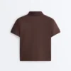 Camisas polo de algodão piqué de corte justo Camisas polo de algodão piqué de corte justo