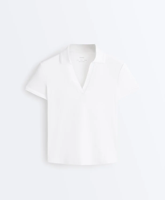 Camisas polo de manga curta com debrum Comfortlux Camisas polo de manga curta com debrum Comfortlux
