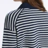 Camisas polo em malha às riscas 100% algodão