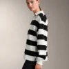 Camisas polo em piqué de algodão às riscas Camisas polo em piqué de algodão às riscas