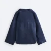 Camisas polo oversize de manga comprida 100% linho