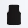 Camisas sem mangas com decote em V Camisas sem mangas com decote em V