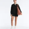 Camisola com fecho em modal Soft Touch de toque suave