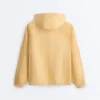 Camisola com meio fecho e bolso frontal, mistura de lyocell e 24% de linho Camisola com meio fecho e bolso frontal, mistura de lyocell e 24% de linho