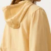 Camisola com meio fecho e bolso frontal, mistura de lyocell e 24% de linho Camisola com meio fecho e bolso frontal, mistura de lyocell e 24% de linho