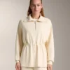 Camisola com meio fecho e modal Soft Touch Camisola com meio fecho e modal Soft Touch