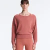 Camisola de gola barco em modal Soft Touch de toque suave Camisola de gola barco em modal Soft Touch de toque suave
