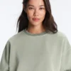 Camisola de gola redonda com Soft Touch e modal Camisola de gola redonda com Soft Touch e modal