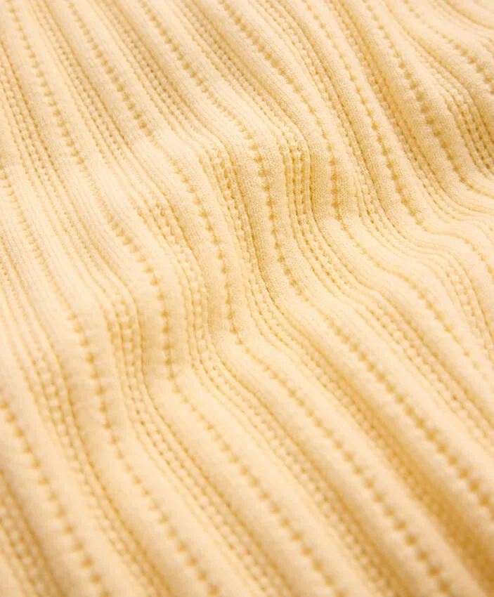 Camisola de malha aberta sem mangas Camisola de malha aberta sem mangas