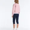 Camisola de piqué com gola alta e fecho de correr, em algodão Camisola de piqué com gola alta e fecho de correr, em algodão