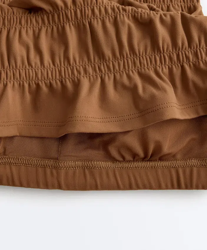 Camisola sem mangas Comfortlux com corte franzido Camisola sem mangas Comfortlux com corte franzido