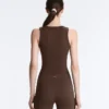 Camisola sem mangas Comfortlux com debrum Camisola sem mangas Comfortlux com debrum