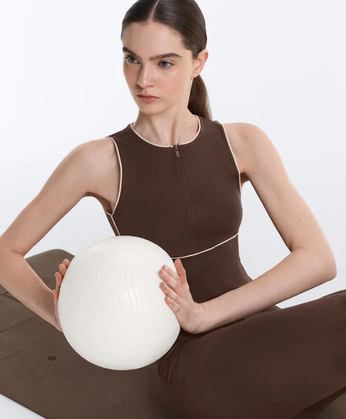 Camisola sem mangas Comfortlux com debrum Camisola sem mangas Comfortlux com debrum