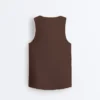 Camisola sem mangas Comfortlux com debrum Camisola sem mangas Comfortlux com debrum