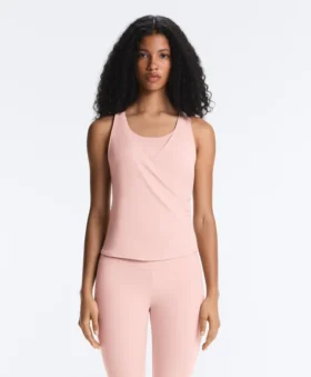 Camisola sem mangas Comfortlux com decote cruzado