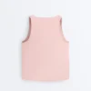 Camisola sem mangas Comfortlux com decote cruzado Camisola sem mangas Comfortlux com decote cruzado