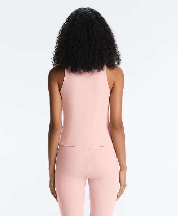 Camisola sem mangas Comfortlux com decote cruzado Camisola sem mangas Comfortlux com decote cruzado