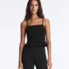 Camisola sem mangas Comfortlux com franzido Camisola sem mangas Comfortlux com franzido