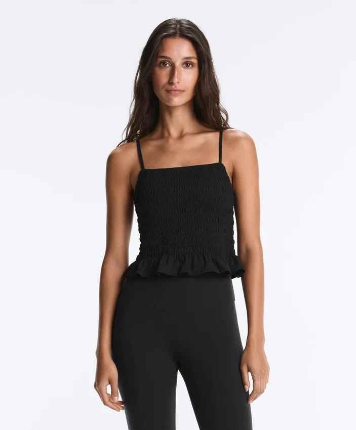 Camisola sem mangas Comfortlux com franzido Camisola sem mangas Comfortlux com franzido