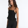 Camisola sem mangas Comfortlux com franzido Camisola sem mangas Comfortlux com franzido