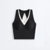 Camisola sem mangas Perfect-Adapt com contraste Camisola sem mangas Perfect-Adapt com contraste