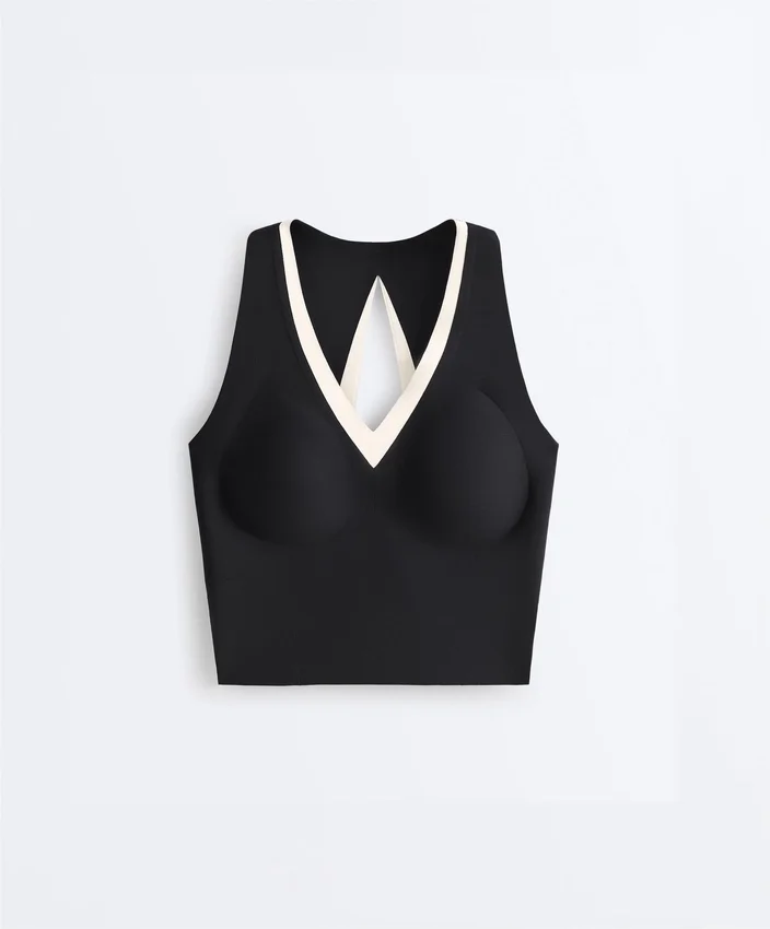 Camisola sem mangas Perfect-Adapt com contraste Camisola sem mangas Perfect-Adapt com contraste