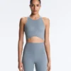 Camisola Tops com costuras compressivas Camisola Tops com costuras compressivas