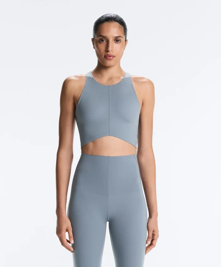Camisola Tops com costuras compressivas Camisola Tops com costuras compressivas