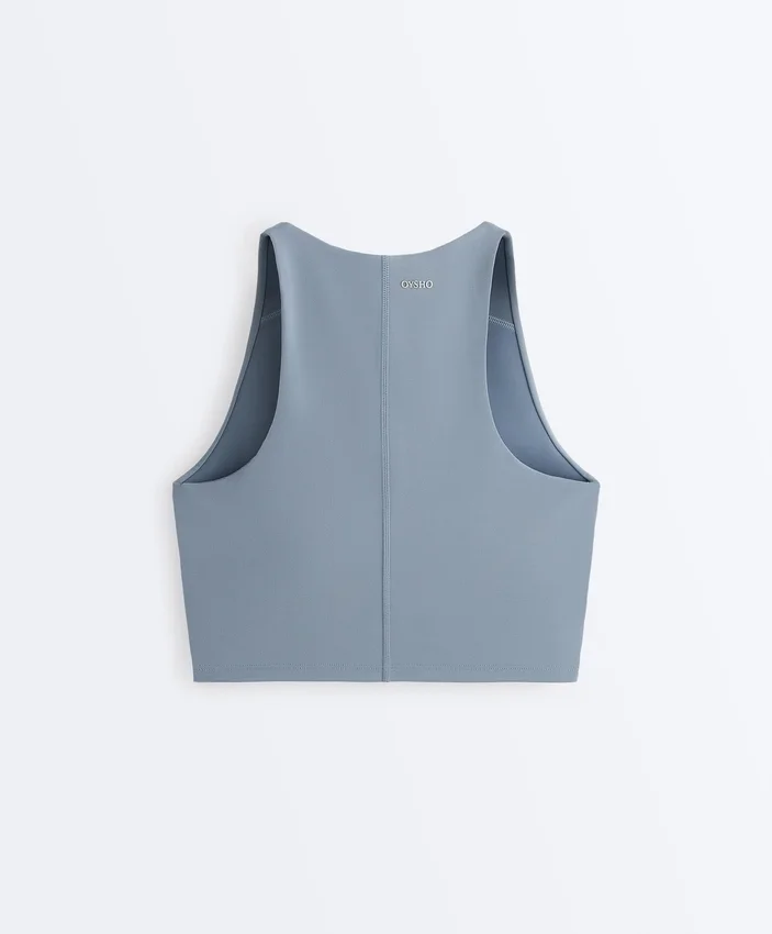 Camisola Tops com costuras compressivas Camisola Tops com costuras compressivas