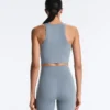 Camisola Tops com costuras compressivas Camisola Tops com costuras compressivas