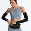 Camisola Tops com costuras compressivas Camisola Tops com costuras compressivas